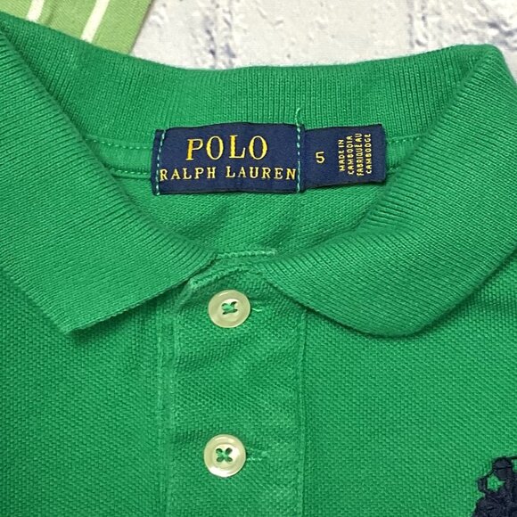3 Piece Bundle Polo Ralph Lauren Little Boys Shirts, Size 5 - Picture 2 of 2